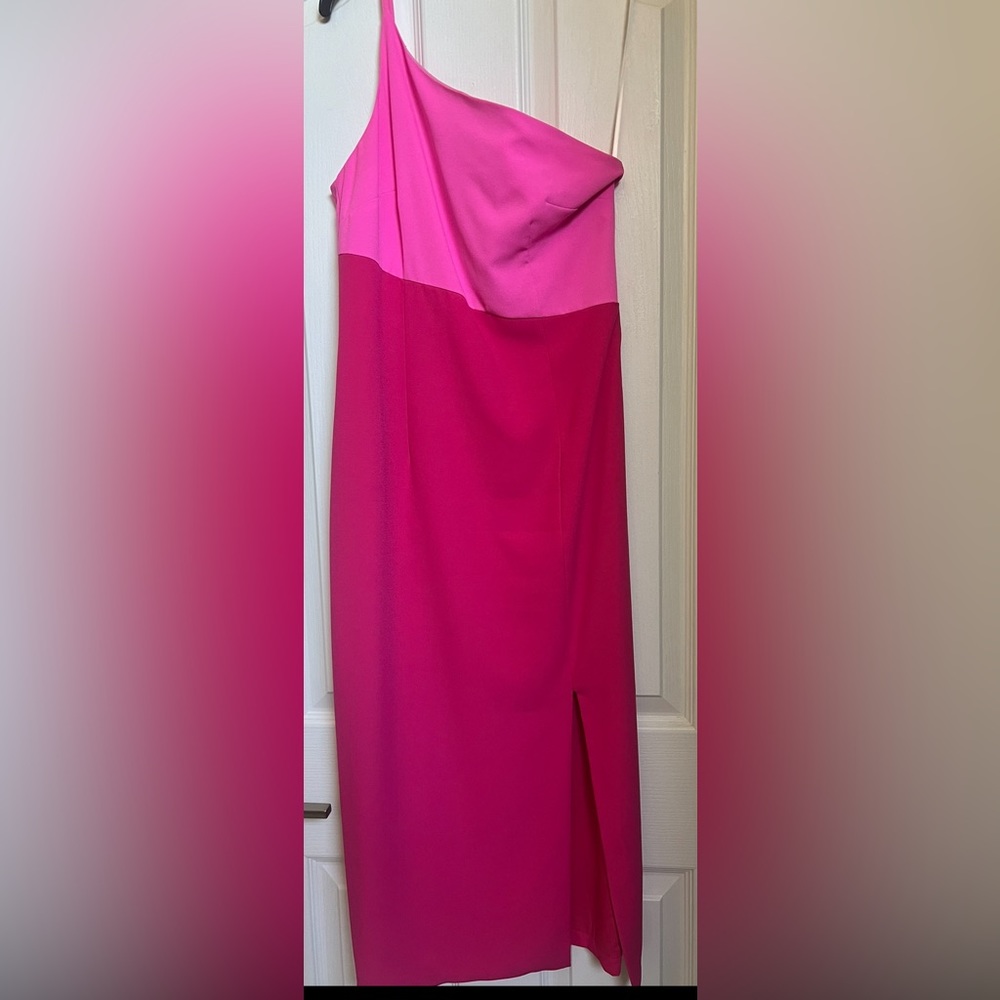 Petal&Pup midi one shoulder dress